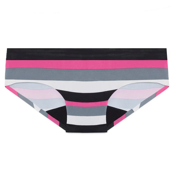 Teen Period Underwear - Hipster | Taffy Stripe