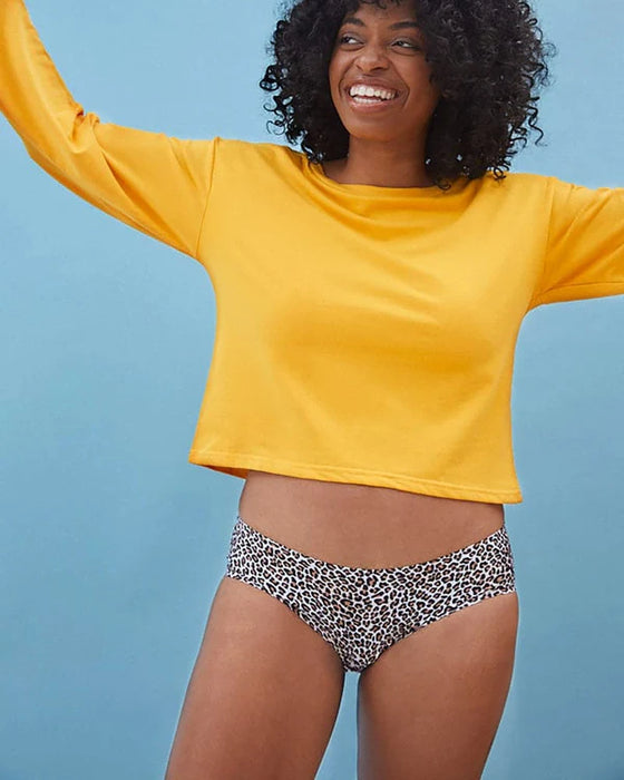Women's Period Underwear - Hipster | Leopard