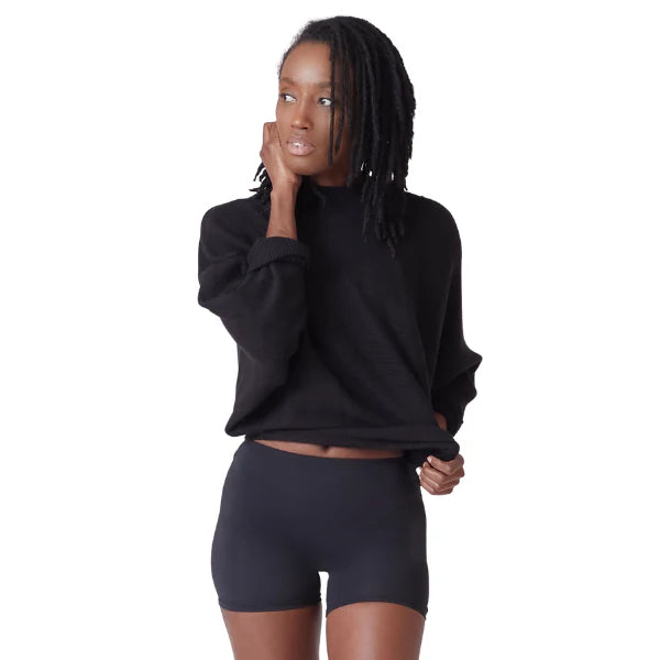 Period Loungewear Sleep Boyshort | Onyx